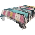 thumbnail image 4 of BZSMCE Square Tablecloth Design Surfboard Painting Pattern Tableclothes, 4 of 9