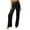 Black, variant on Wide Leg Pants 2026 Border Plus Size Women‘S High Waist Satin Elegant Casual Loose Long Minimalist Fashion Army Green,L