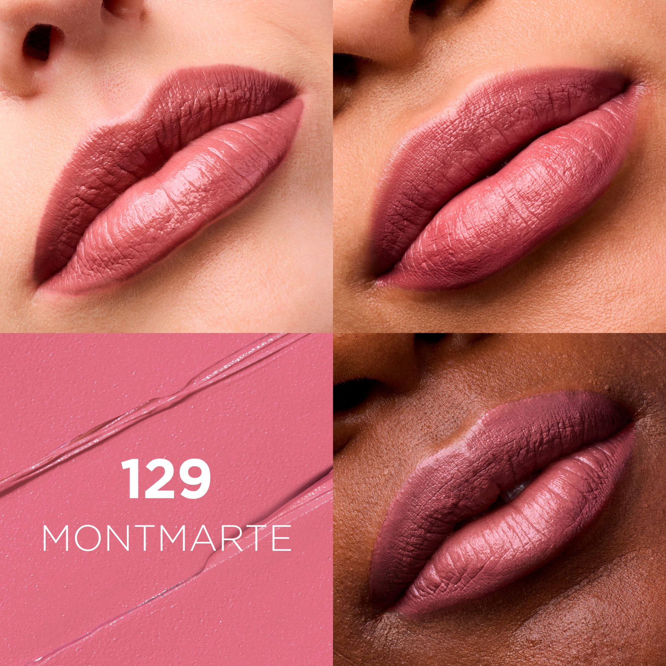 L'Oreal Paris Colour Riche Original Satin Lipstick for Moisturized Lips, 129 Montmartre