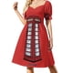 thumbnail image 1 of Cabina telefónica en el Reino Unido Inglaterra Vestido de manga corta Vestido para mujer Vestido largo mujer verano, 1 of 7