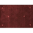 thumbnail image 1 of Ahgly Company Indoor Rectangle Abstract Red Contemporary Area Rugs, 3' x 5', 1 of 4