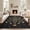 Black Gray-B, variant on ZACOO 2'x6' Vintage Butterfly Floral Runner Rug, Washable Non Slip Low Pile Runner, Soft Bedroom Runner Rug for Kitchen Laundry Room, Black Gray