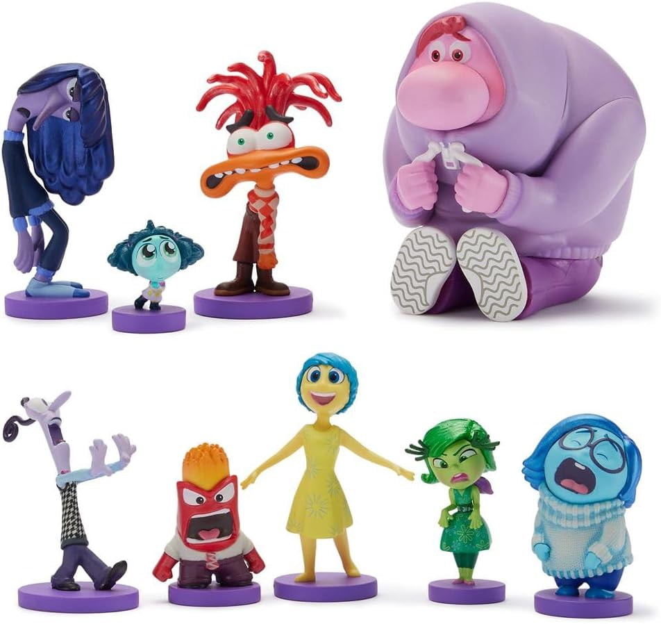 Disney, Villains 8-Piece PVC Figure Play Set, no code, collector's