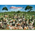 thumbnail image 2 of Otter House 1000 Piece Puzzle - Summer Dogs, 2 of 2