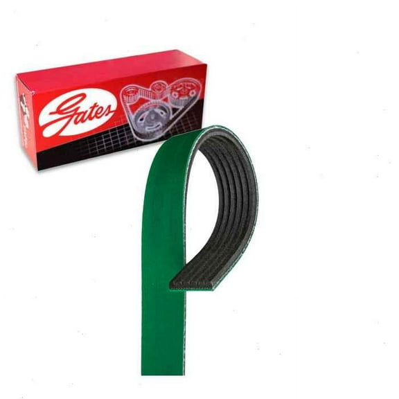 Gates FleetRunner Micro-V Serpentine Belt compatible with Chevrolet Silverado 3500 HD 6.0L V8 2015-2018