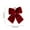 M, variant on Coollooc Red Velvet Wreath Bows, Small Christmas Bows Xmas Decorative Ties, Bow Ornaments Wreaths Twist-Tie Bows for Gift-Wrapping, Festive Winter Decor, Home Party(L)