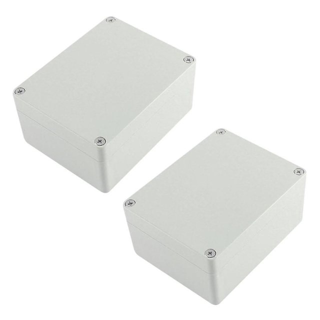 2x Waterproof Plastic Electronic Enclosure Project Box 115 X 90 X 55mm