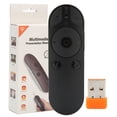 thumbnail image 1 of Wireless Presenter, Anti Slip Performance Presentation Clicker Ergonomic Design Plastic Material  For Notebook For School, 1 of 8
