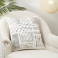 thumbnail image 3 of Saro Lifestyle Tribal Treasures Embroidery Poly Filled Throw Pillow, 3 of 3