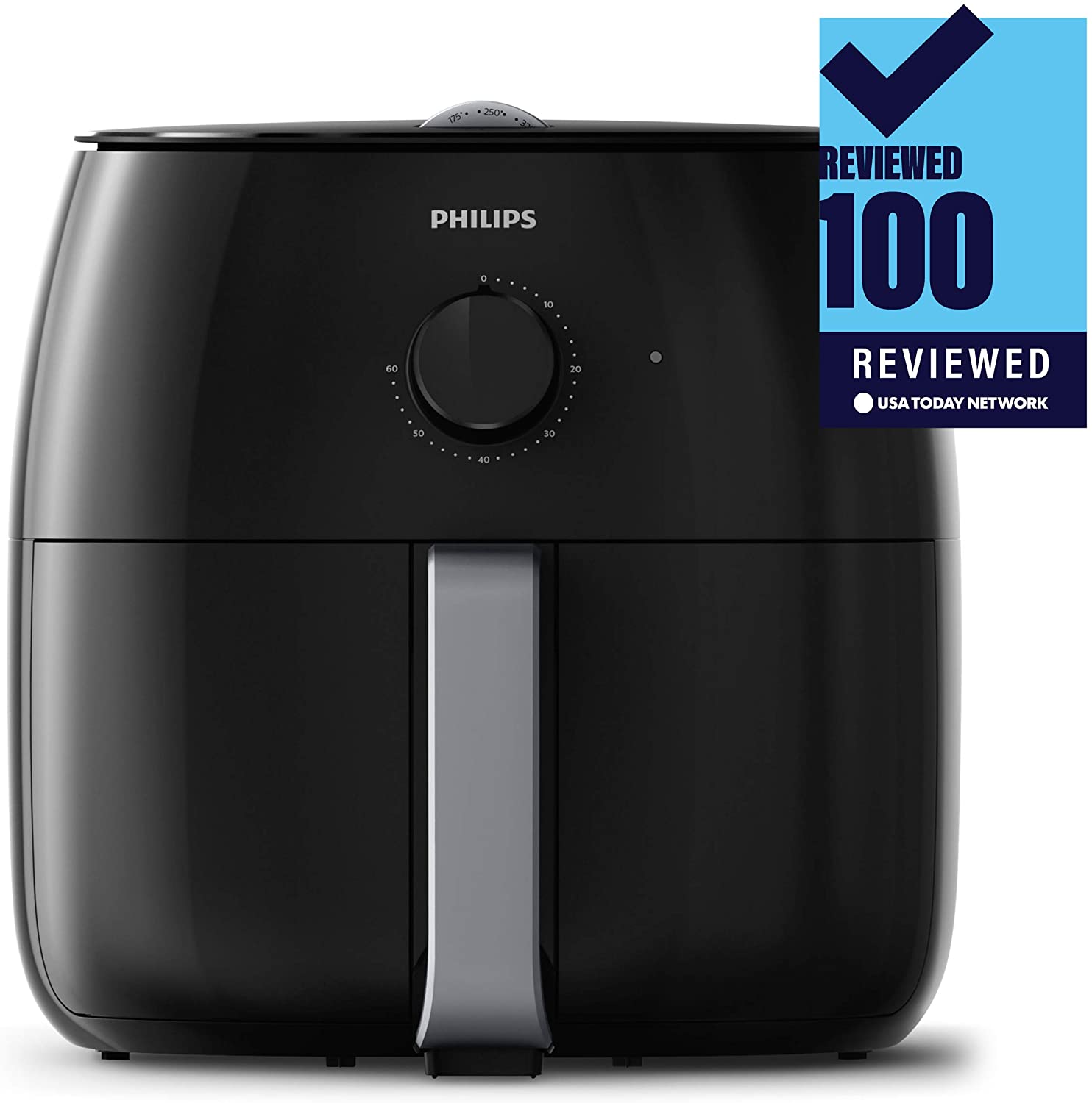 Philips Premium Airfryer XXL with Fat Removal Technology Black HD9630/98 & Kitchen Philips XXL