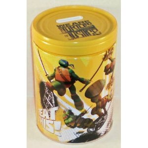 Round Coin Bank - Teenage Mutant Ninja Turtles - TMNT Beat This New (Teenage Best Friend Gifts)