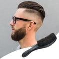 thumbnail image 7 of Soumake Men Beard Brush with Ergonomic Handle Nylon Boar Bristle Curved Wave Beard Straightener Brush Home Salon Men Mustache Grooming Styling Tools, 7 of 7