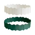thumbnail image 2 of Wosthever Paquete de 20 vallas de plástico para patio, jardín, decoración de flores, vallas, jardinería, Patio, accesorio decorativo, calle Blanco, 2 of 6