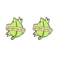 thumbnail image 4 of Sonducket Broches de esmalte con letras impresas, broches personalizados para niños, broche de hojas, insignia, joyas personalizadas, tipo 3 tipo 3 XZ4429 2Conjunto, 4 of 6