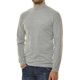 thumbnail image 3 of RAGMAN Suéter Cuello Levantado Hombre - Manga Larga Básico Cuello Levantado Regular, Jersey Sencillo, Color Sólido Gris melange S (Small), 3 of 3