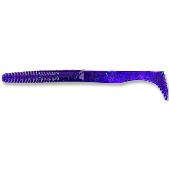 Yamamoto 31-10-213 Swim Senko 5" Junebug Purple with Emerald Flake