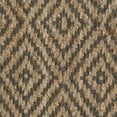 thumbnail image 7 of SAFAVIEH Natural Fiber Emory Geometric Jute Area Rug, Natural/Grey, 5' x 5' Square, 7 of 7
