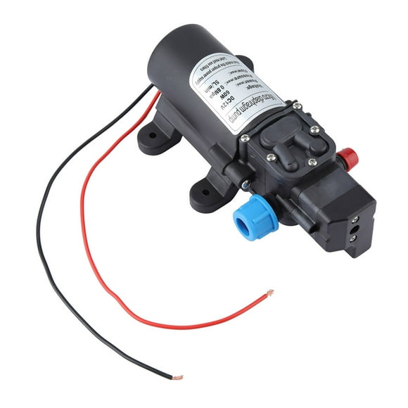 Water Pump, 12V Water Pump With Pressure Switch Micro Diaphragm Pump, 60W For Home