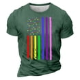 thumbnail image 1 of Camisetas de Manga Larga para Hombres Imprimir Casual Cuello Redondo Camiseta de Manga Corta, Camisetas de Manga Larga para Hombres Algodón, 1 of 4