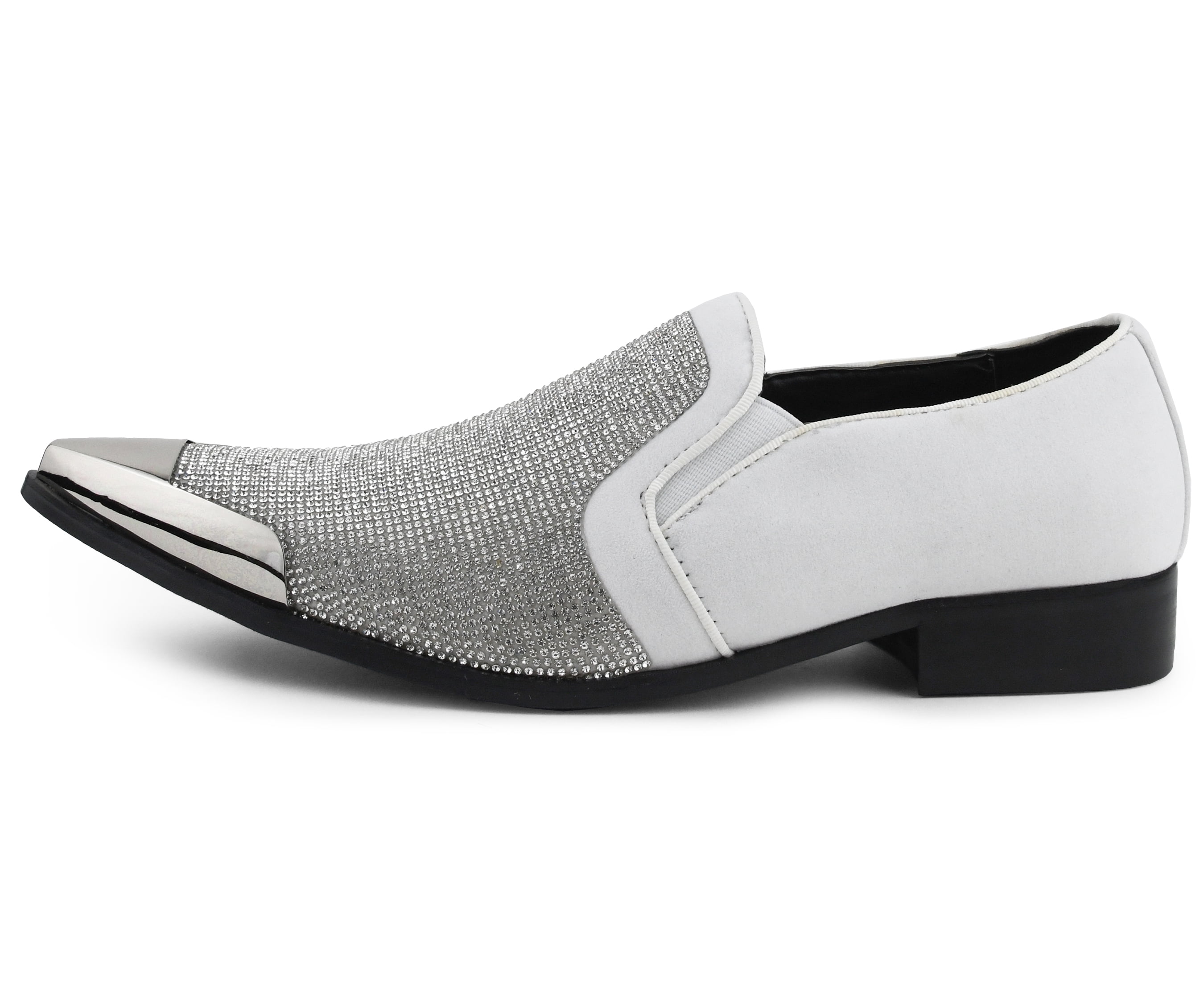 Bolano Classic Mens Metal Toe Slip On 