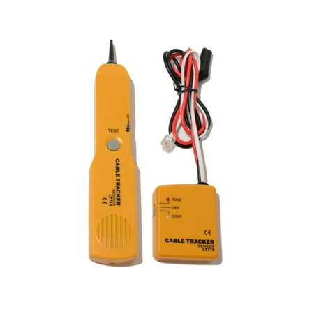 Cable Finder Tone Generator Probe Tracker Wire Network Tester Tracer (Best Tone Generator And Probe Kit)
