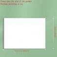 thumbnail image 3 of LNGOOR 100pcs Transparent Posted It Sticky Note Pads Notepads Journal School Stationery Office Supplies, 3 of 7