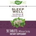 thumbnail image 3 of Sleep Well, Valerian, Lemon Balm, Supports Restful Sleep*, 50 Tablets, 3 of 6