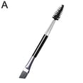 thumbnail image 2 of Double Head Eyebrow Eyelash Brush, Angled Comb and Spoolie for Shaping and Grooming, Makeup Tool, 2 of 6