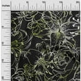 thumbnail image 2 of oneOone Cotton Cambric Green Fabric Floral Sewing Fabric By The Yard Printed Diy Clothing Sewing Supplies 42 Inch Wide, 2 of 4
