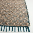 thumbnail image 4 of SAFAVIEH Cape Cod Fallon Geometric Area Rug, Navy/Natural, 5' x 8', 4 of 11