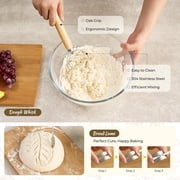 Sourdough Bread Baking Kit for Beginners & Pros START MAKERS Bread Making Tools with 2 Bread Proofing Basket Baking Supplies Gifts for Mom