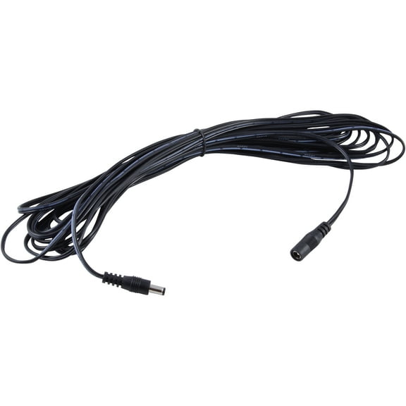 JacobsParts DC Power Extension Cable 33 Feet 5.5mm x 2.1mm Male Female Cord, 20AWG