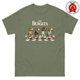 thumbnail image 2 of Beagle Dog T-Shirt Funny Walking Dogs Graphic Tee, Music Parody Shirt, Dog Lover Gift Tee for Men Women, 2 of 4