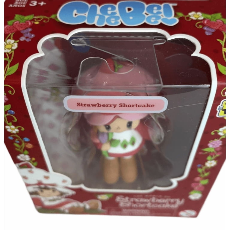 Strawberry Shortcake Mini Figure, Spring Easter Decor with Tulip