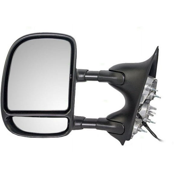 Left Towing Mirror - Compatible with 1999 - 2007 Ford F-250 Super Duty 2000 2001 2002 2003 2004 2005 2006