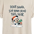 thumbnail image 3 of Disney - I've Been Good - Juniors Ideal Flowy Muscle T-Shirt, 3 of 5