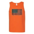 thumbnail image 2 of Wild Bobby, American Game Flag Baseball Bat Ball, Sports, Men Graphic Tank Top, Orange, Large, 2 of 3