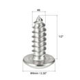 thumbnail image 2 of Tornillos autorroscantes de cabeza Phillips de acero inoxidable 304 Uxcell #8 x 1/2" 50 paquetes, 2 of 5