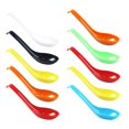 thumbnail image 4 of 10pcs Plastic Spoons Creative Hook Style Soup Spoon Tableware for Home Restaurant (Random Color), 4 of 8
