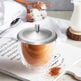 thumbnail image 4 of TABLZONE 5Ud Tapas Para Tazas De Acero Inoxidable Con Para Café Té Y Jugos Fríos, 4 of 7