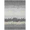 thumbnail image 2 of Addison Rugs Chantille Indoor/Outdoor Transitional Stripes Gray Washable Rectangle Rug, 2'6" x 3'10", 2 of 6
