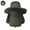 Army Green, variant on Summer Quick-drying Boonie Men Women Hat Outdoor Face Mask Wide Brim Bucket Hat