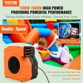 thumbnail image 2 of VEVOR Inflatable Blower, 1100W, 1.5 & 1.7 HP Bounce House Blower, Pump Commercial Air Blower for Inflatables, 3100 RPM Bouncy Castle Electric Fan Perfect, 2 of 9