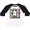 thumbnail image 3 of Inktastic Juneteenth Since 6-19-1865 Boys or Girls Toddler T-Shirt, 3 of 5