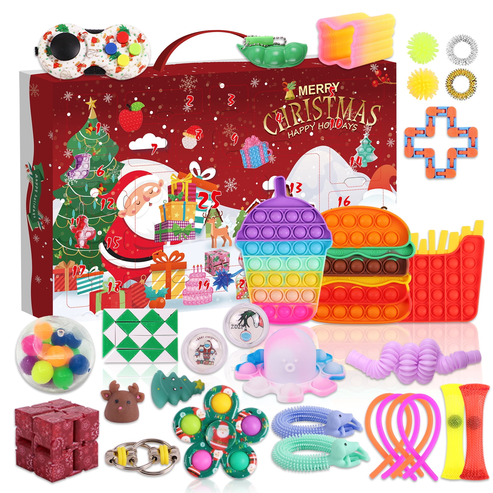 christmas-countdown-mystery-toy-box-for-kids-3d-fidget-push-game-stress-relieve-toy-25-days-advent-countdown-calendar-blind-box-fun-cute-christmas-xmas-gift-for-boys-girls-walmart-com