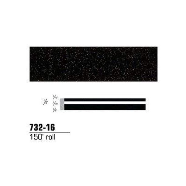 3M 73216 Scotchcal Striping Tape, 73216, Black Stardust, 1/4" x 150