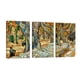 thumbnail image 1 of Cuadro Decorativo Tríptico Vertical Van Gogh Arboles Canvas Revolution  Set De 3 Cuadros 25x38 cm, 1 of 5