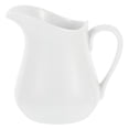 thumbnail image 4 of Creamer Pitcher with Handle Ceramic Milk Cup Ceramic Creamer Jug Sauce Serving Pitcher, 4 of 5