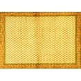 thumbnail image 1 of Ahgly Company Indoor Rectangle Persian Yellow Traditional Area Rugs, 5' x 8', 1 of 4