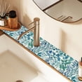 thumbnail image 2 of Yayeee Faucet Mat for Kitchen Sink 30" Diatomite Long Splash Guard Pad, Beautiful Leaves Pattern, 2 of 7